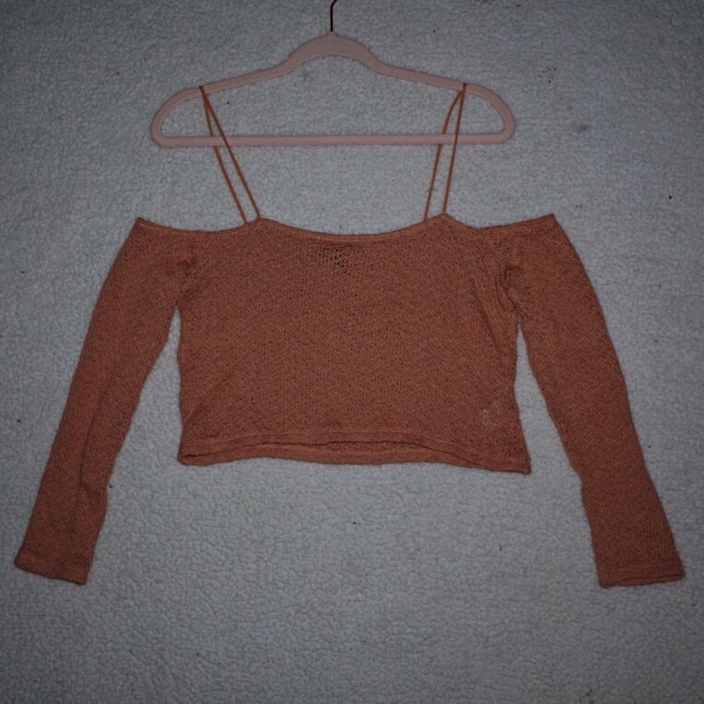 🍑Peachy Knit Crop🍑